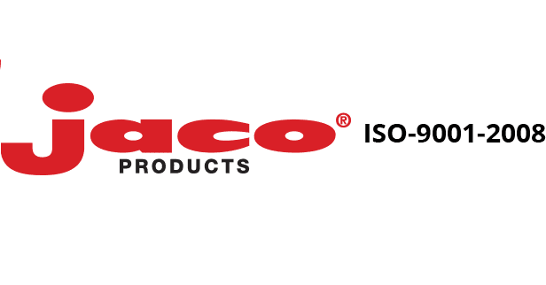 The Jaco Products logo, manufacturer of machined delrin.