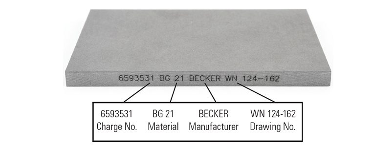 Becker | Genuine Replacement Vanes | Carbon Vacuum Pump Vanes
