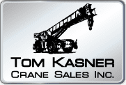 tower crane for sale Tom Kasner Crane Sales, Inc. logo